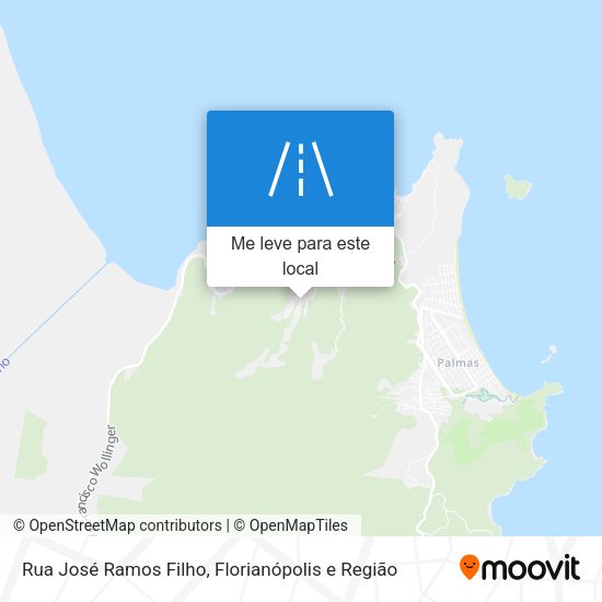 Rua José Ramos Filho mapa