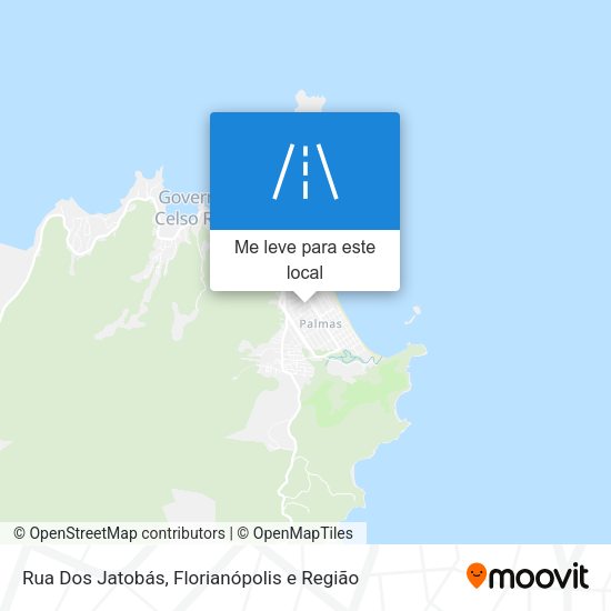 Rua Dos Jatobás mapa