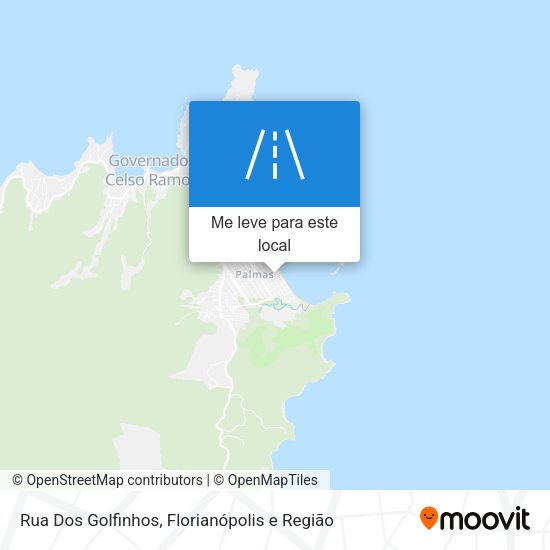 Rua Dos Golfinhos mapa