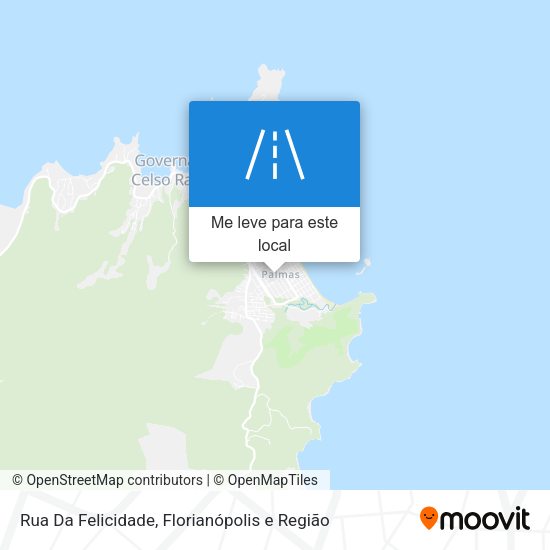 Rua Da Felicidade mapa