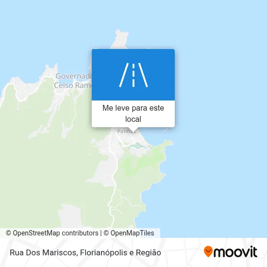 Rua Dos Mariscos mapa