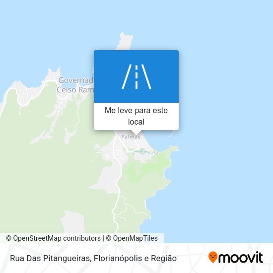 Rua Das Pitangueiras mapa