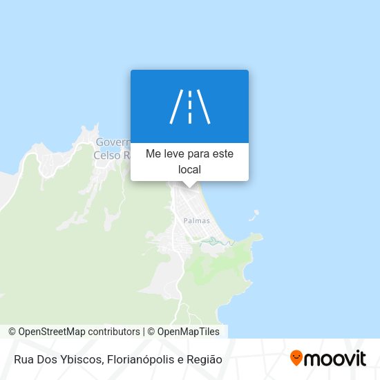 Rua Dos Ybiscos mapa