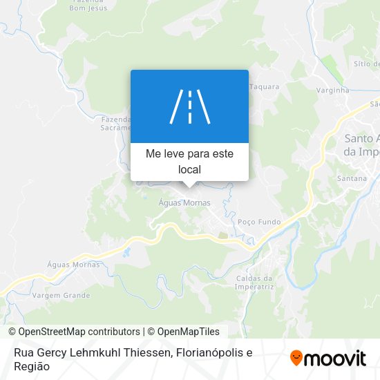 Rua Gercy Lehmkuhl Thiessen mapa
