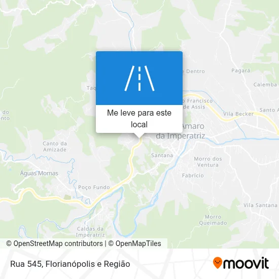 Rua 545 mapa