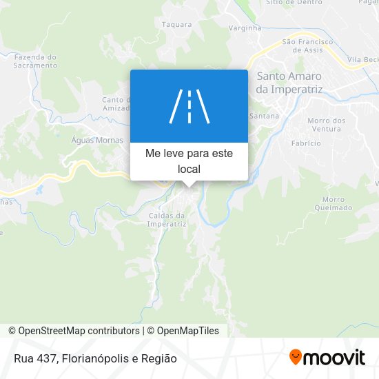 Rua 437 mapa