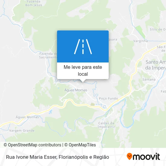 Rua Ivone Maria Esser mapa