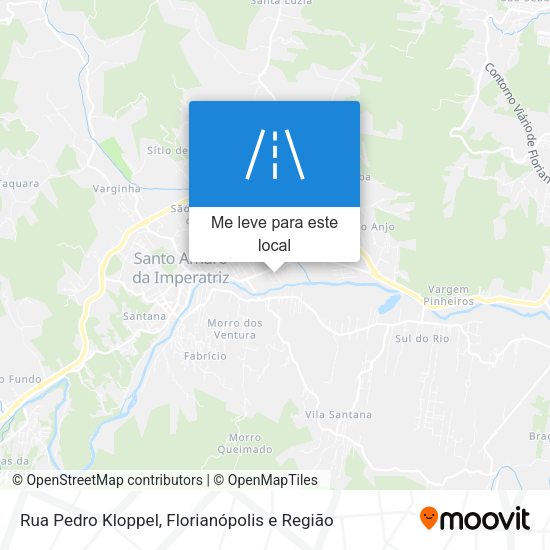 Rua Pedro Kloppel mapa