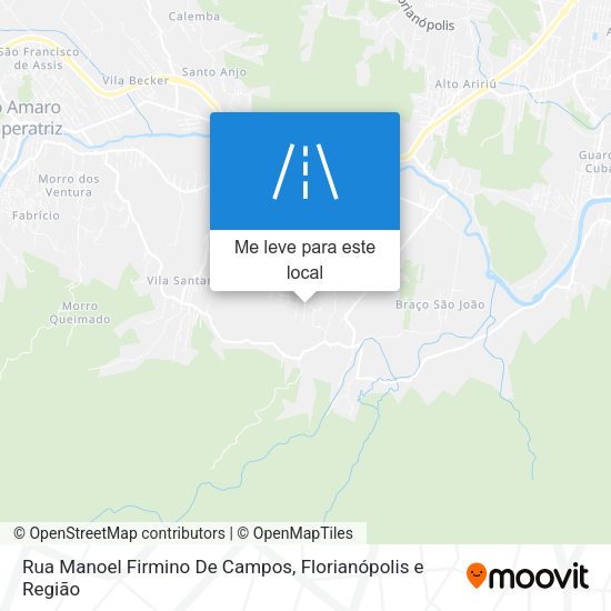 Rua Manoel Firmino De Campos mapa
