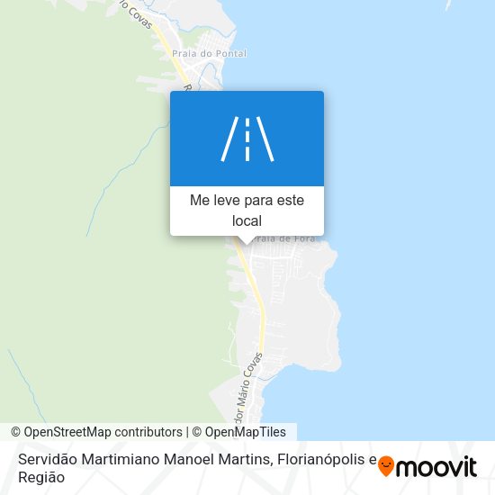 Servidão Martimiano Manoel Martins mapa