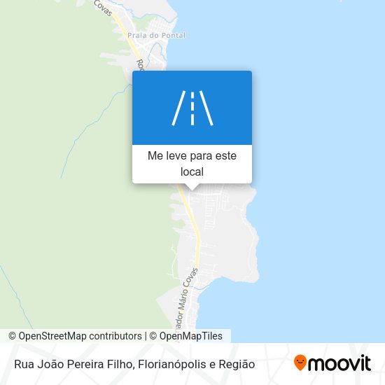 Rua João Pereira Filho mapa