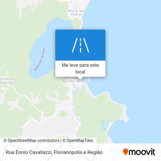 Rua Ênnio Cavallazzi mapa