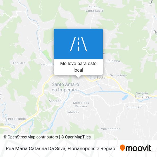 Rua Maria Catarina Da Silva mapa