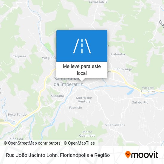 Rua João Jacinto Lohn mapa