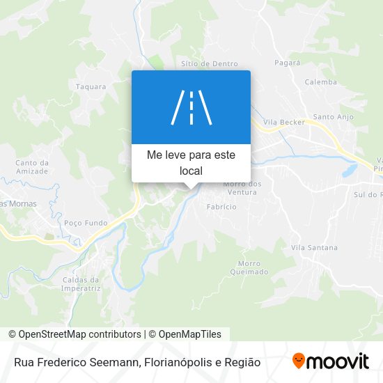 Rua Frederico Seemann mapa