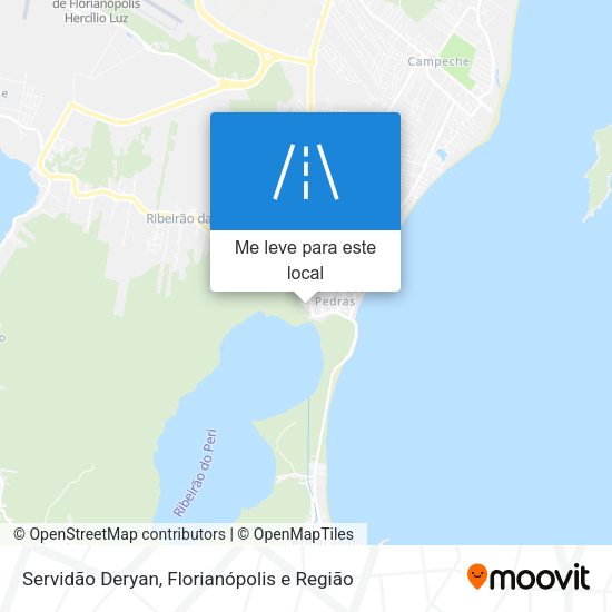 Servidão Deryan mapa