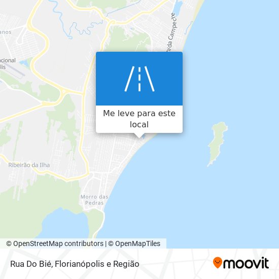 Rua Do Bié mapa