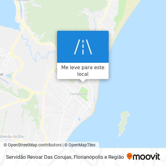 Servidão Revoar Das Corujas mapa