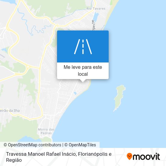 Travessa Manoel Rafael Inácio mapa