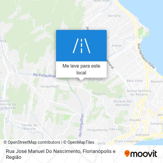 Rua José Manuel Do Nascimento mapa