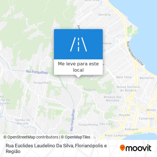 Rua Euclides Laudelino Da Silva mapa