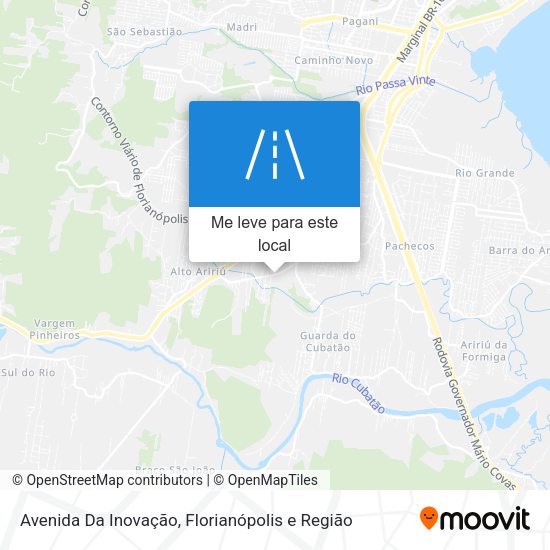 Avenida Da Inovação mapa