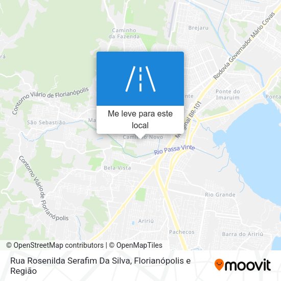 Rua Rosenilda Serafim Da Silva mapa