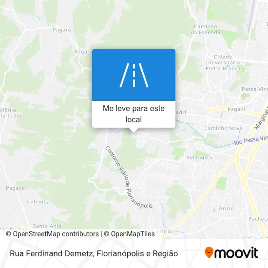 Rua Ferdinand Demetz mapa