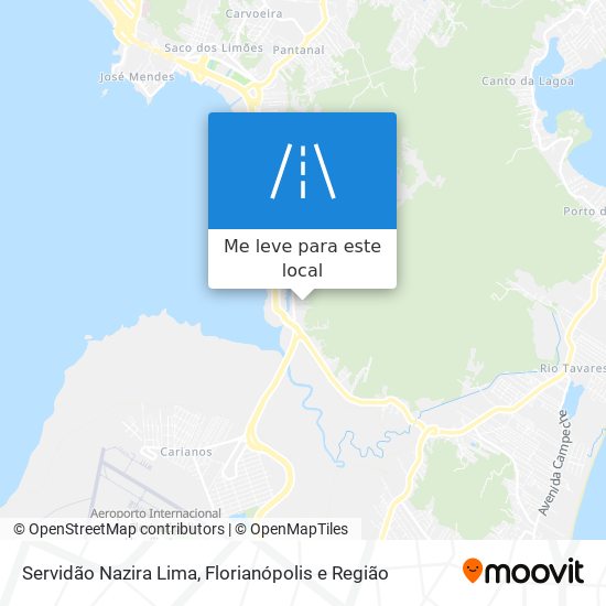 Servidão Nazira Lima mapa