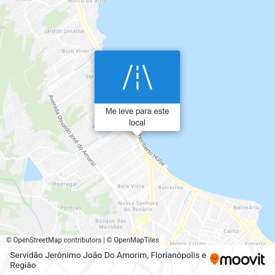Servidão Jerônimo João Do Amorim mapa
