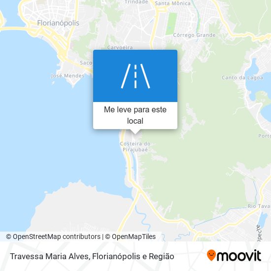 Travessa Maria Alves mapa