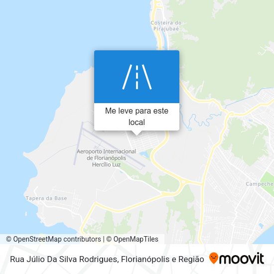 Rua Júlio Da Silva Rodrigues mapa