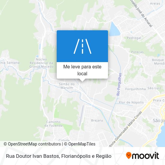 Rua Doutor Ivan Bastos mapa