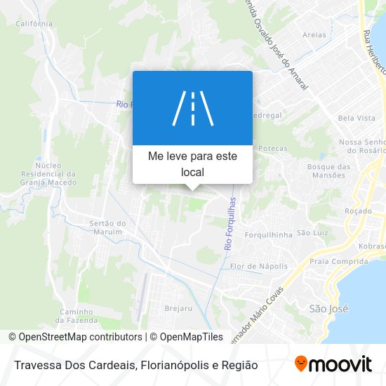 Travessa Dos Cardeais mapa