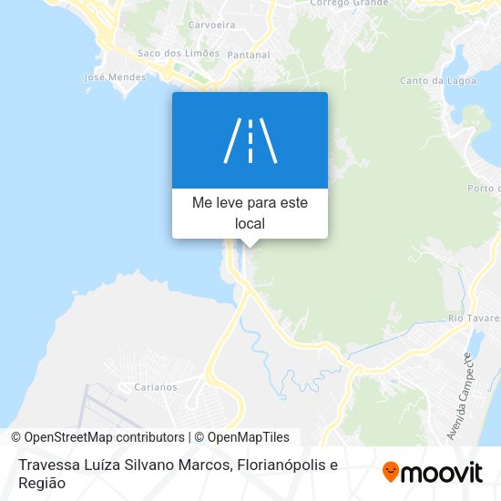 Travessa Luíza Silvano Marcos mapa