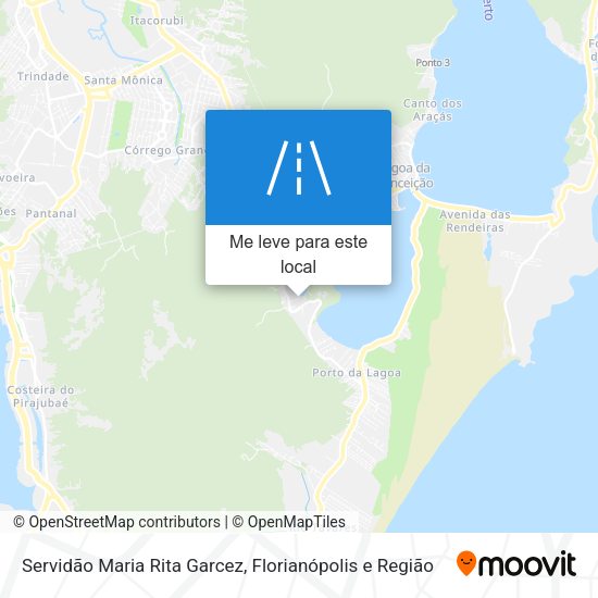 Servidão Maria Rita Garcez mapa