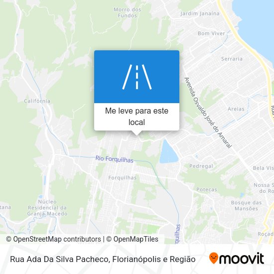 Rua Ada Da Silva Pacheco mapa
