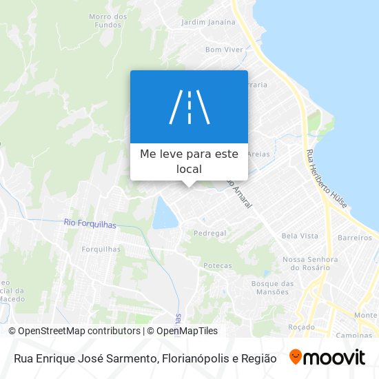 Rua Enrique José Sarmento mapa