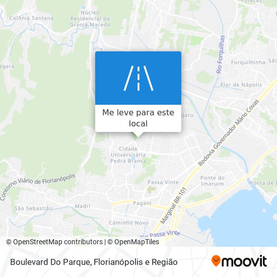 Boulevard Do Parque mapa