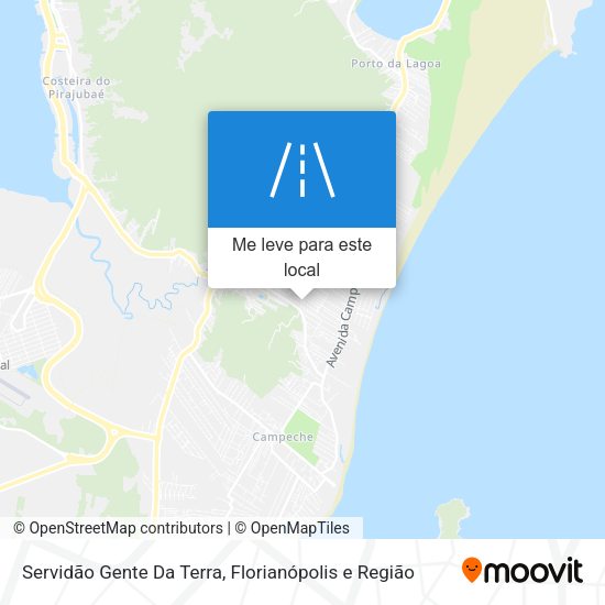 Servidão Gente Da Terra mapa
