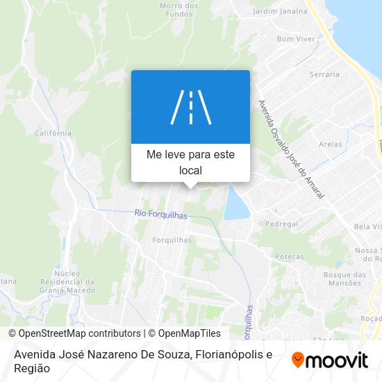 Avenida José Nazareno De Souza mapa