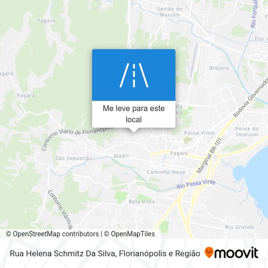 Rua Helena Schmitz Da Silva mapa