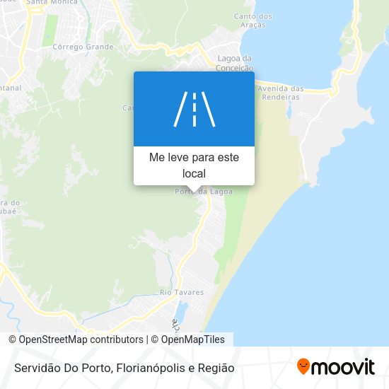 Servidão Do Porto mapa