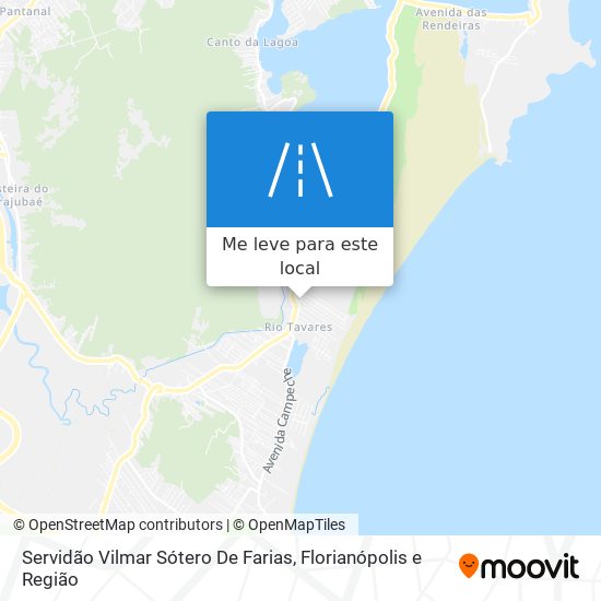 Servidão Vilmar Sótero De Farias mapa