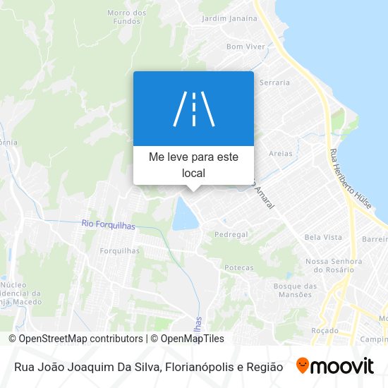 Rua João Joaquim Da Silva mapa
