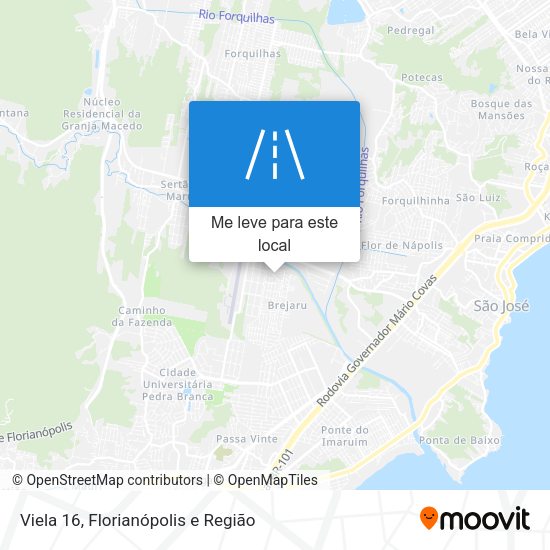 Viela 16 mapa
