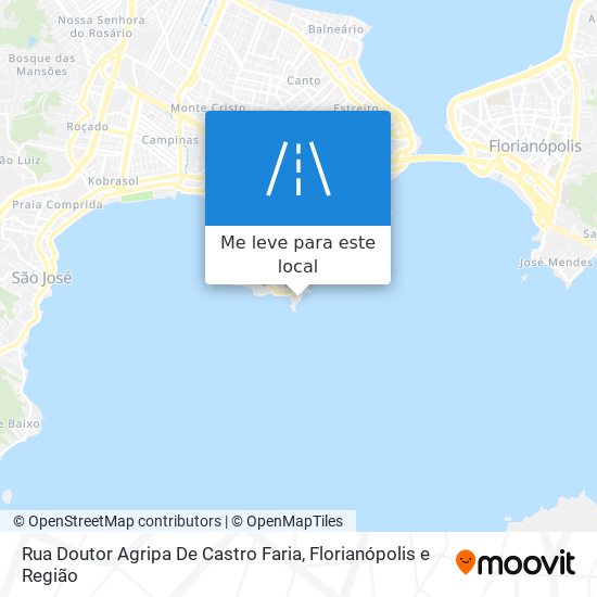 Rua Doutor Agripa De Castro Faria mapa