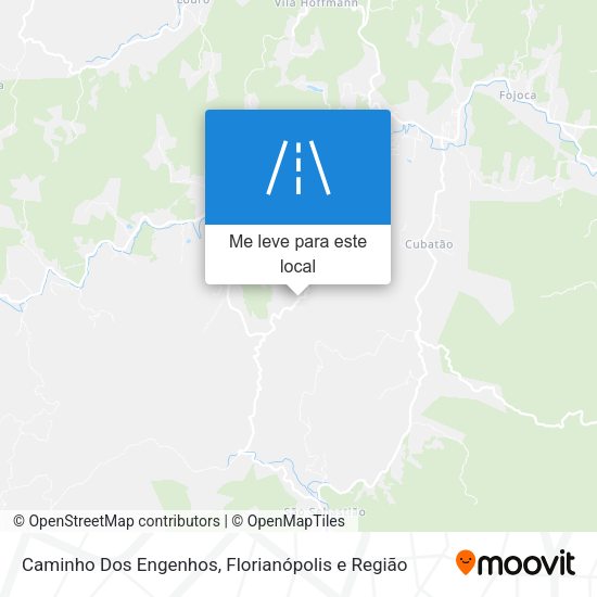 Caminho Dos Engenhos mapa
