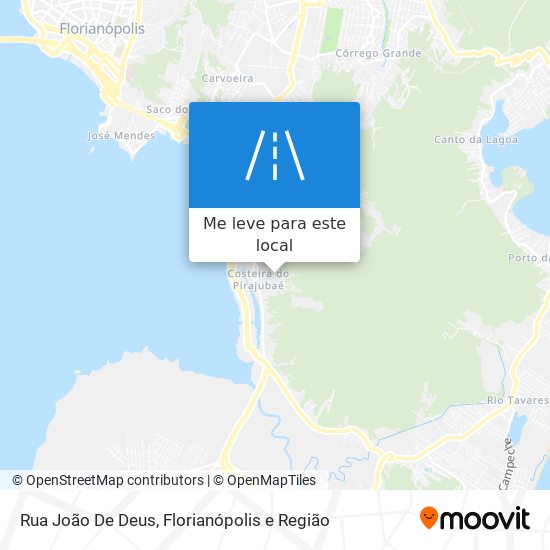 Rua João De Deus mapa