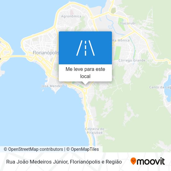 Rua João Medeiros Júnior mapa